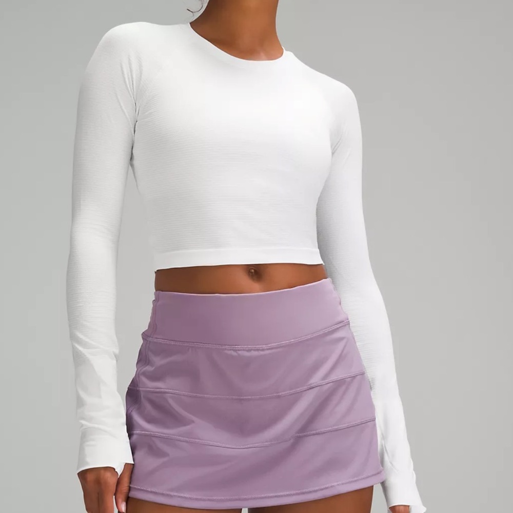 Lululemon Swiftly Tech Cropped Long-Sleeve Shirt 2.0